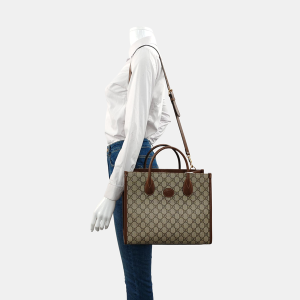 Retro Small Monogram Coated Canvas Brown