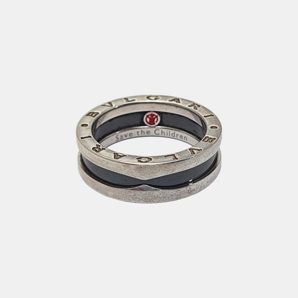 B.ZERO1 925 Sterling Silver Ring EU 54