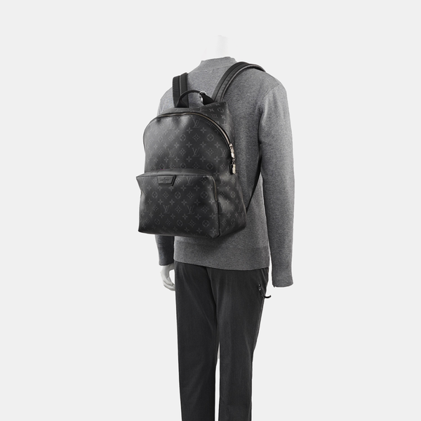 DISCOVERY PM Monogram Coated Canvas Black