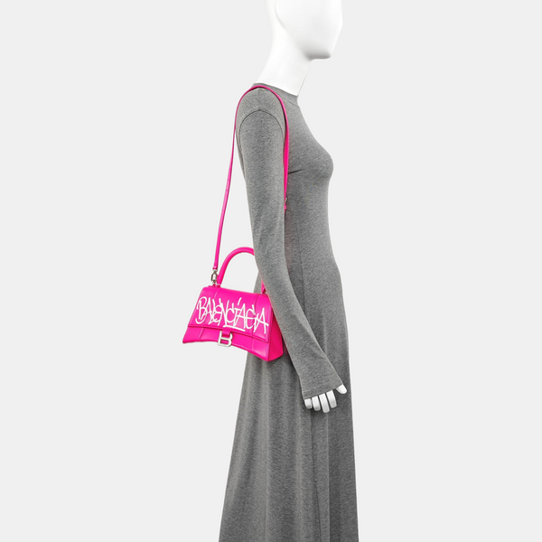 Hourglass S Calfskin Pink