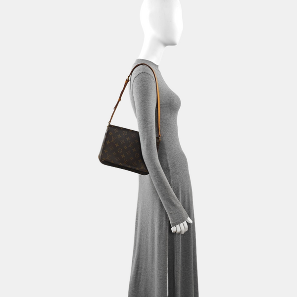 MUSETTE TANGO Monogram Coated Canvas Brown