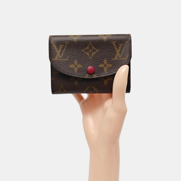 VICTORINE Monogram Coated Canvas Brown Wallet