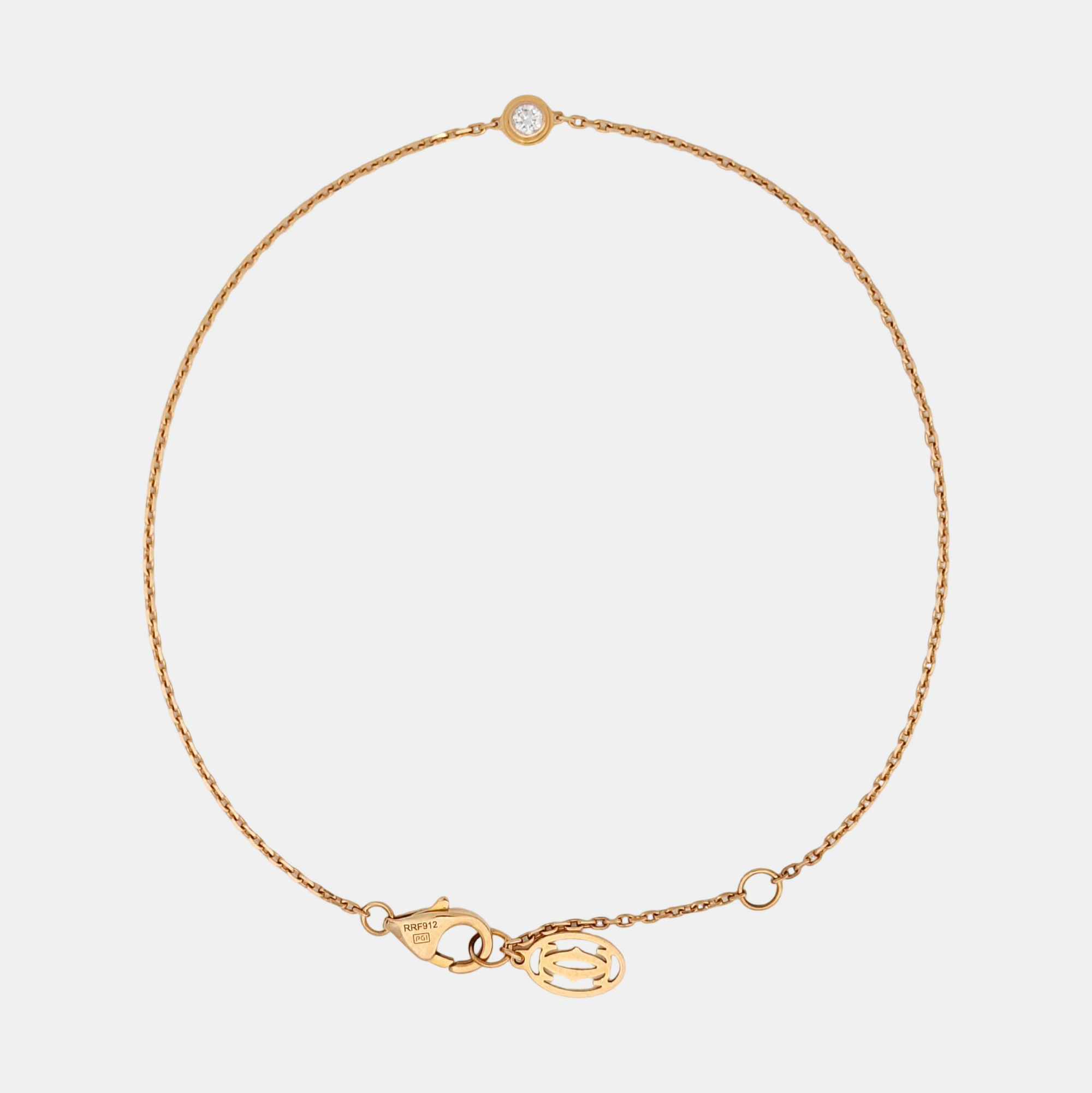 CARTIER D'AMOUR 18k Rose Gold Bracelet