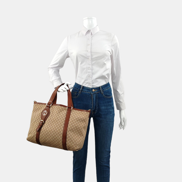 Canvas Tote Bag Brown
