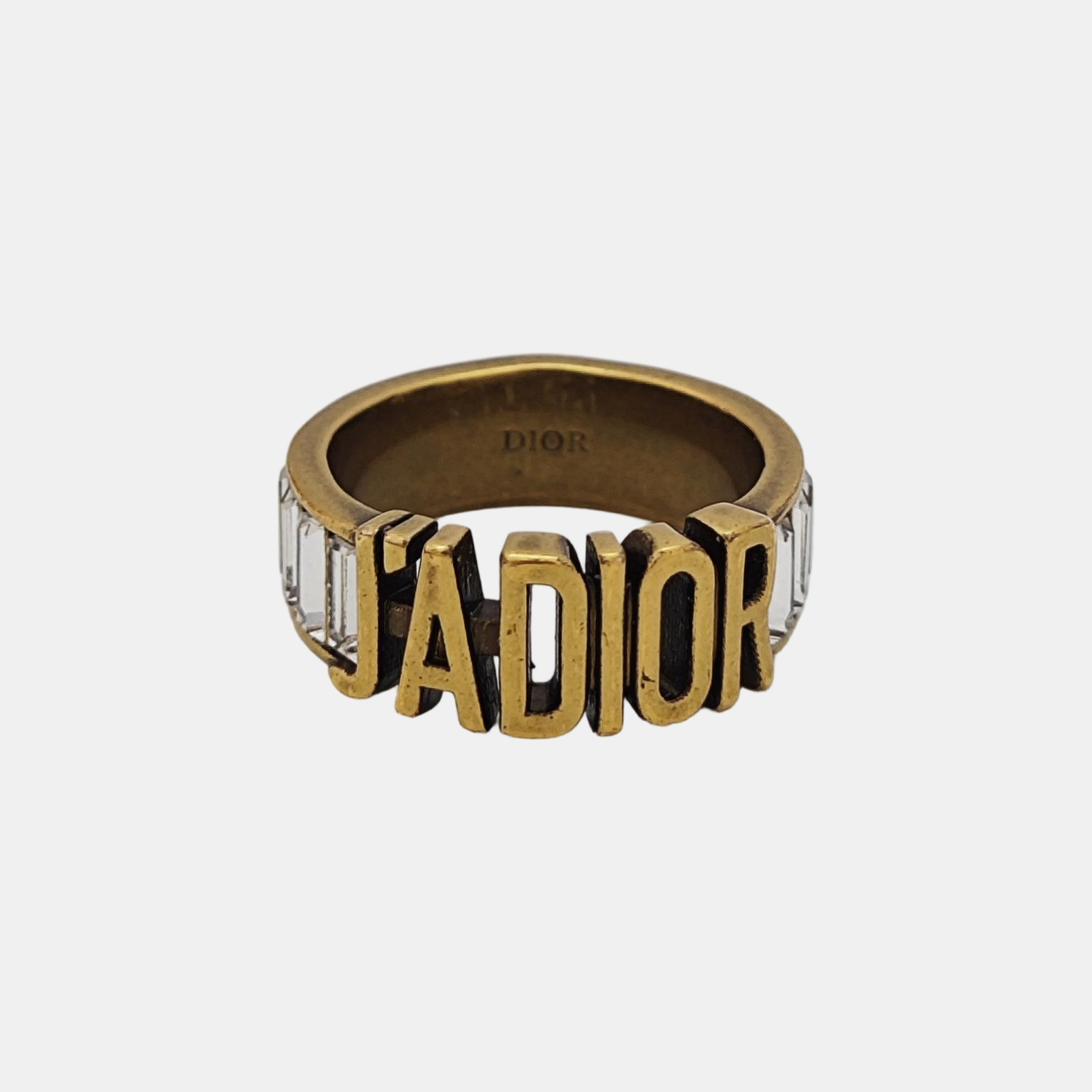 Metal Gold Ring EU 52