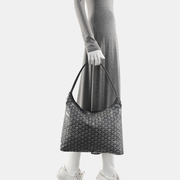 Hobo Coated Canvas Gray