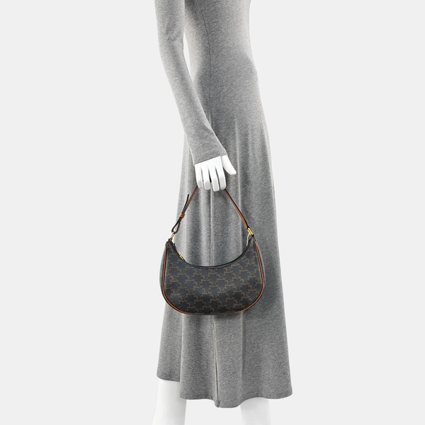AVA Small Coated Canvas Brown