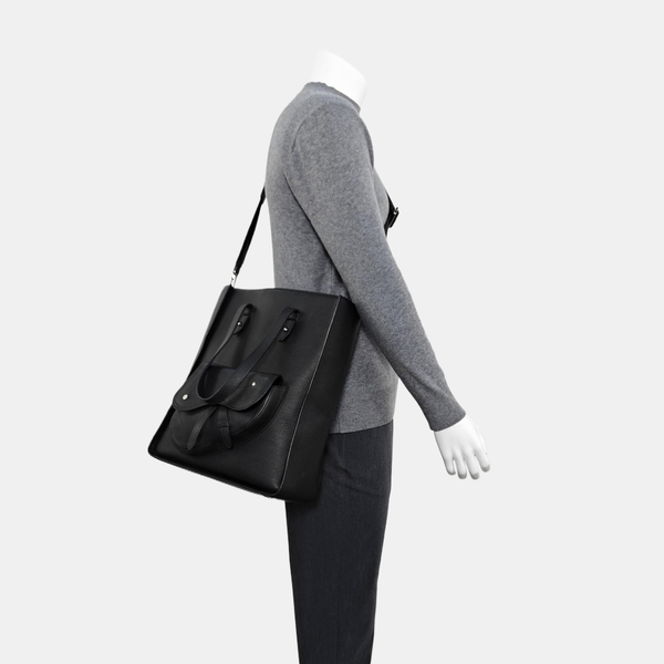 Calfskin Tote Bag Black