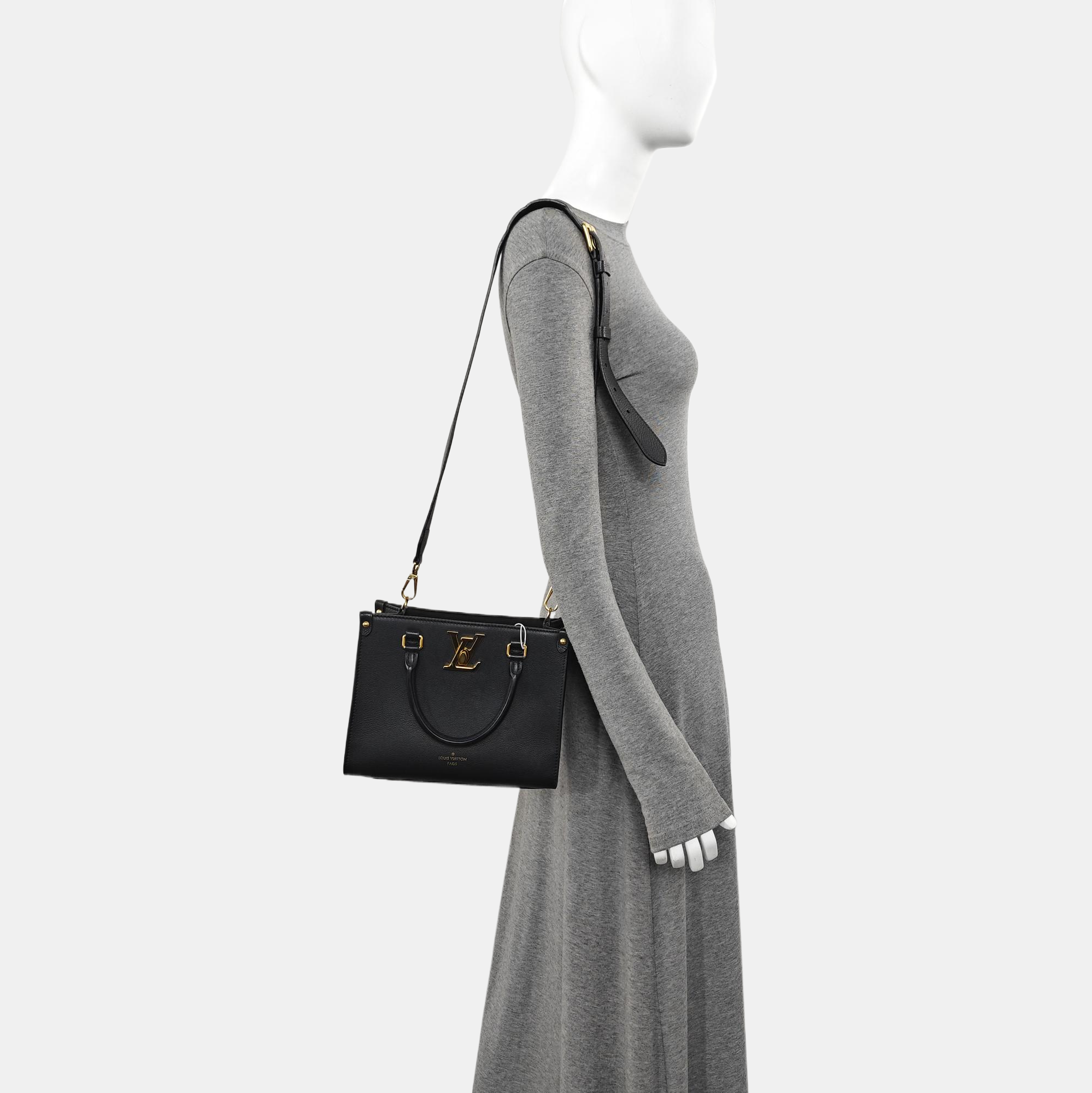 LOCK &amp; GO Calfskin Black