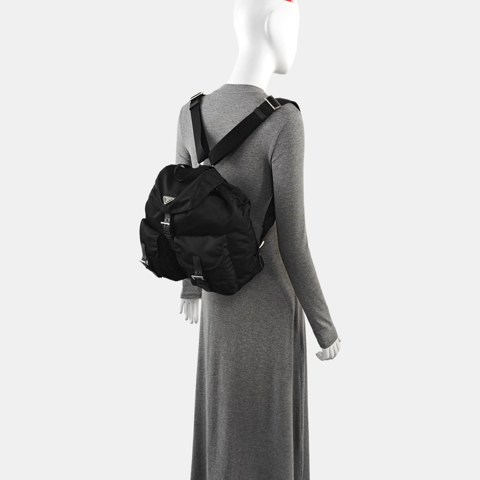 Re-Nylon Medium Nylon Black