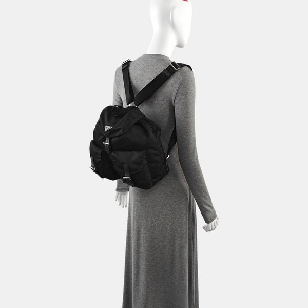 Re-Nylon Medium Nylon Black