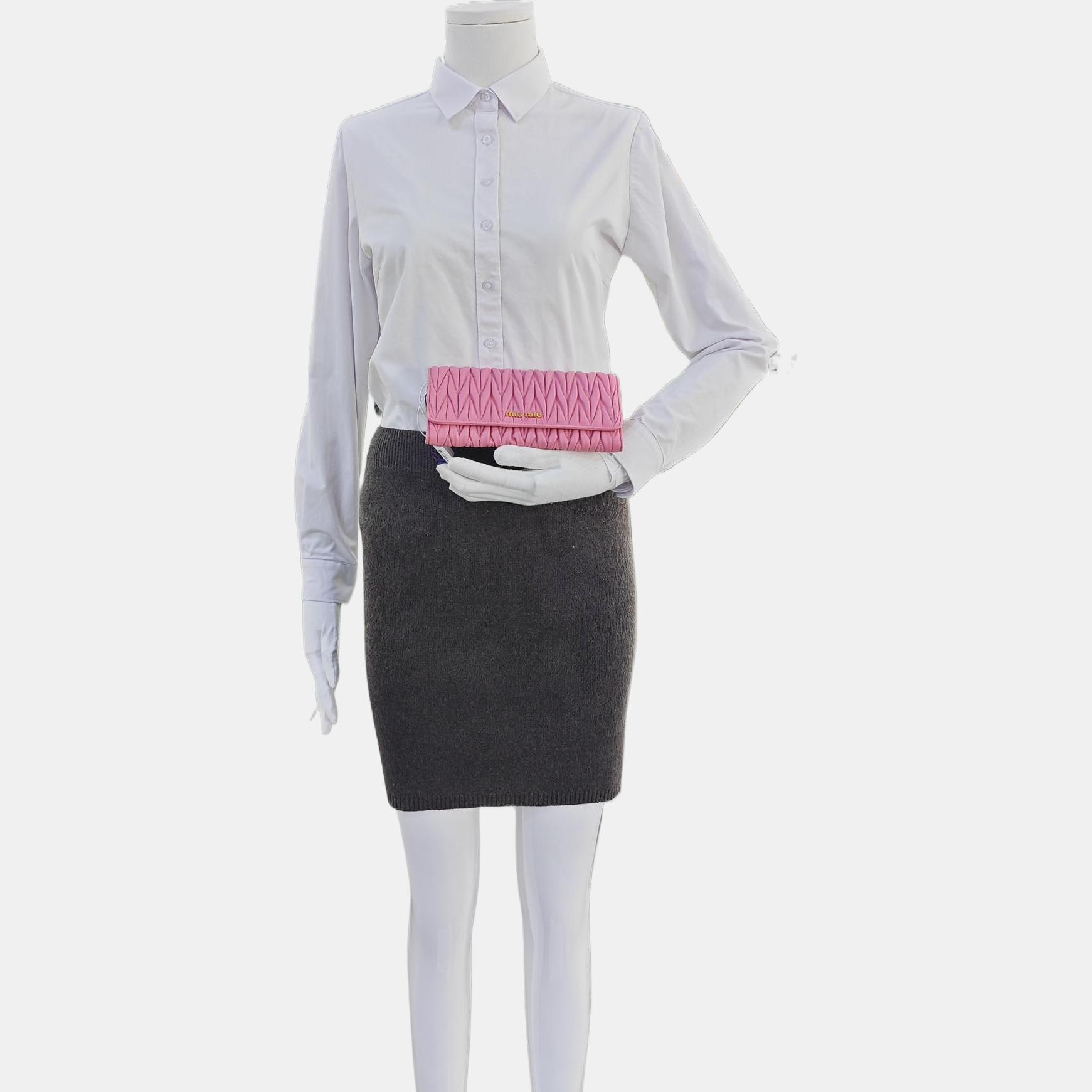 Lambskin Wallet Pink
