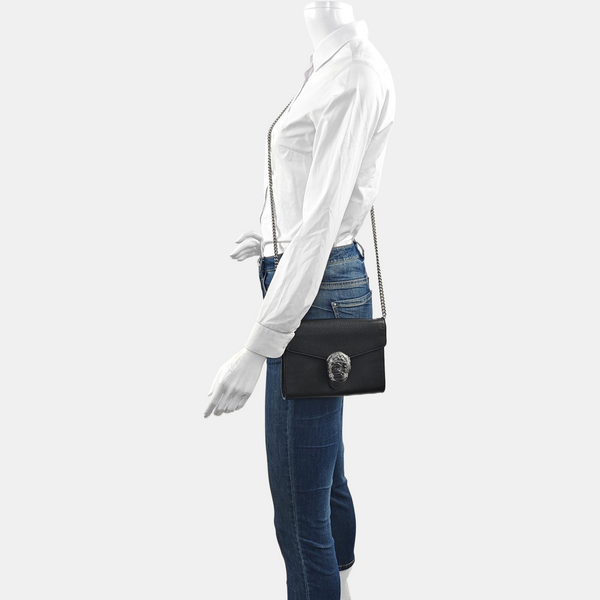 Authenticated pre-owned  Dionysus Mini Calfskin Black - Shoulder Bag at Looply