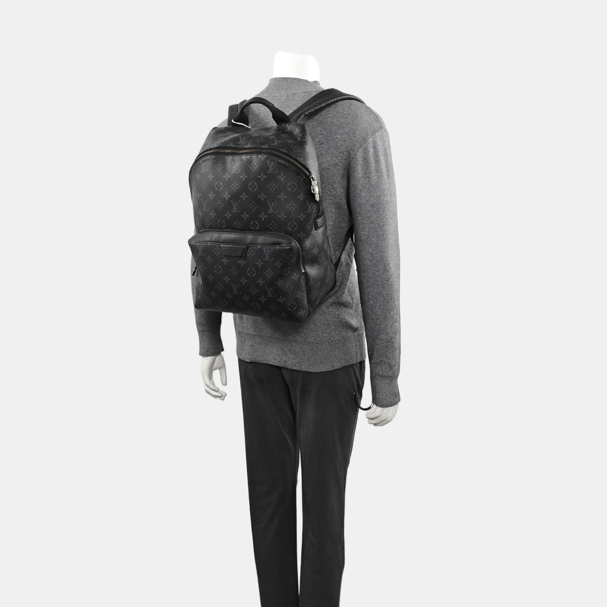 DISCOVERY PM Monogram Coated Canvas Black