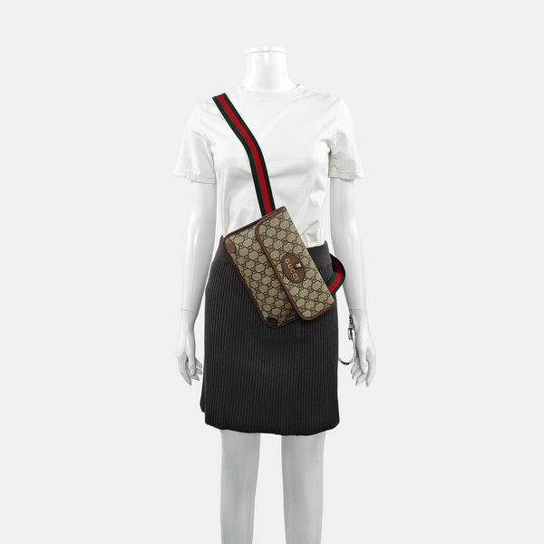 Neo Vintage Monogram Coated Canvas Beige