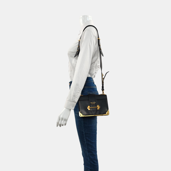 Cahier Saffiano Calfskin Black