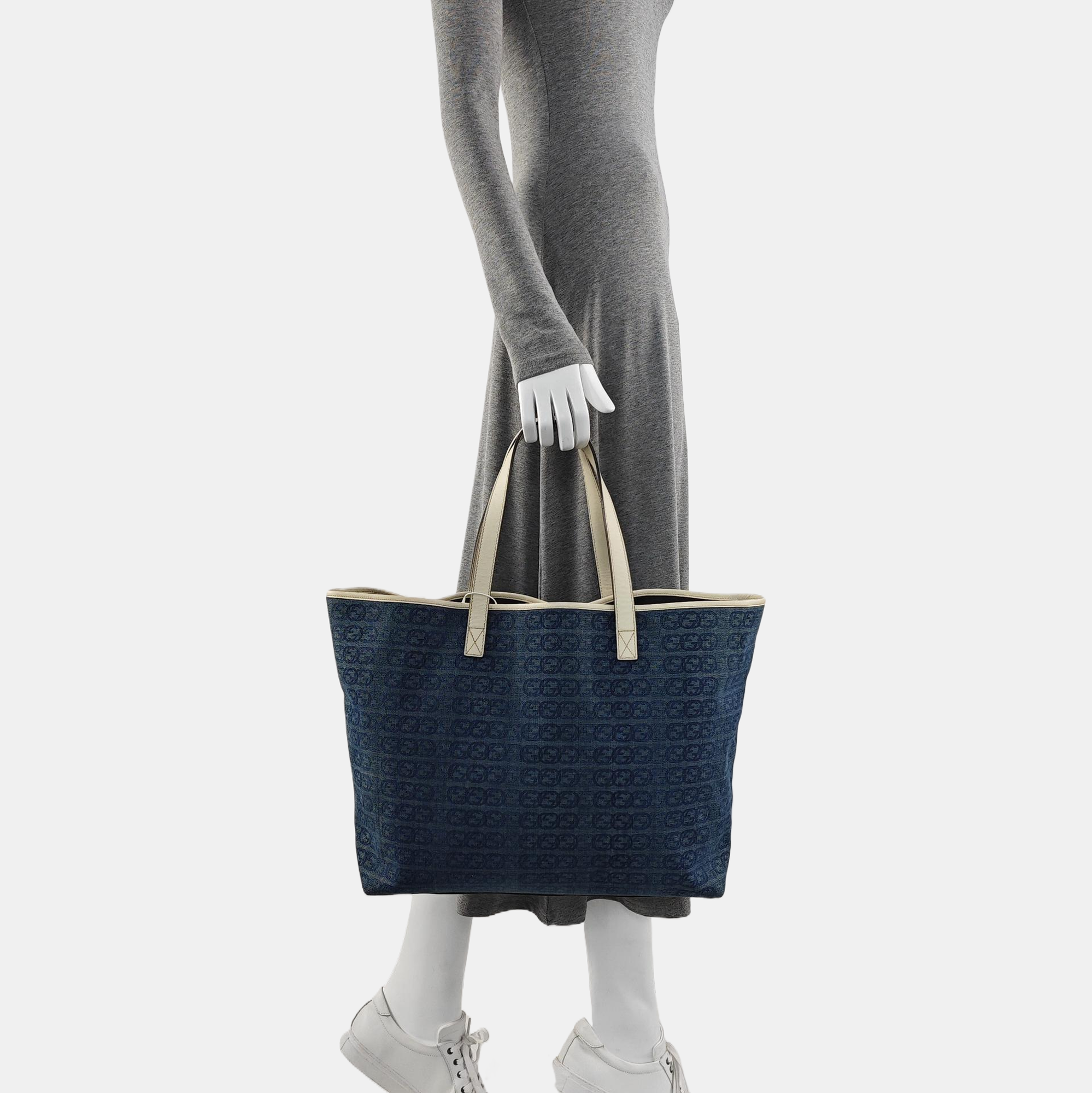 Canvas Tote Bag Blue