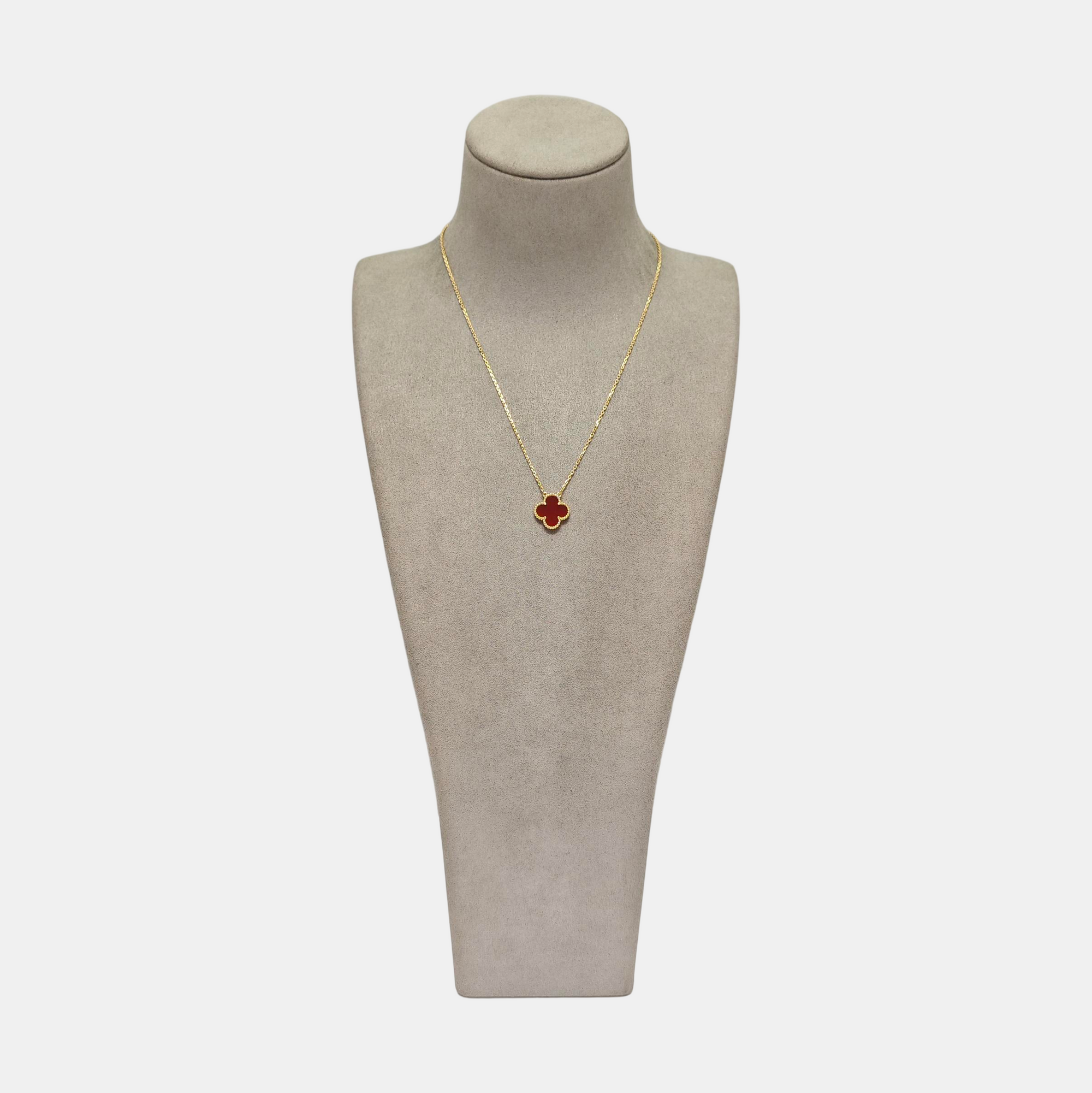 Vintage Alhambra 18k Gold Necklace
