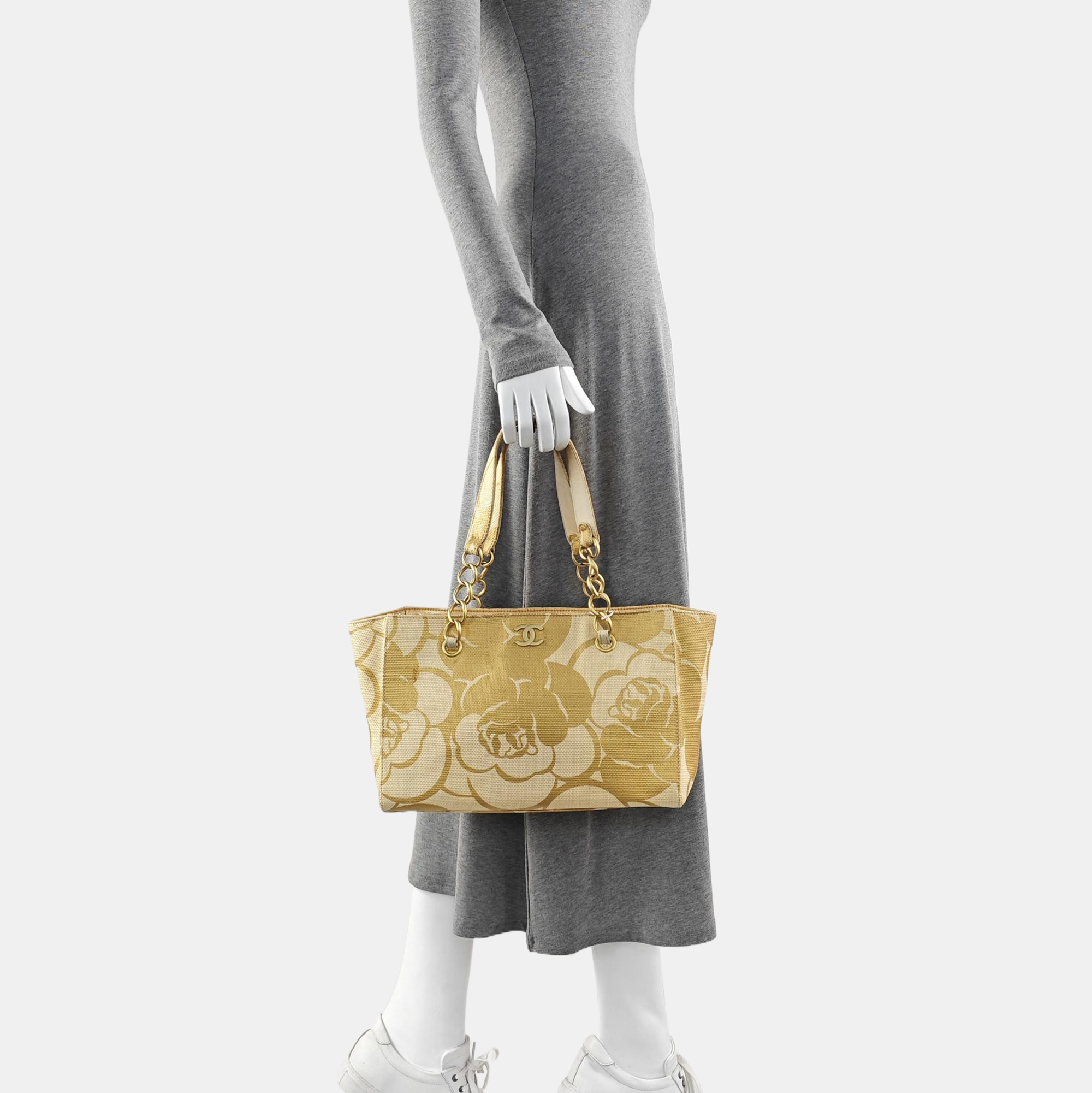 Straw Tote Bag Yellow