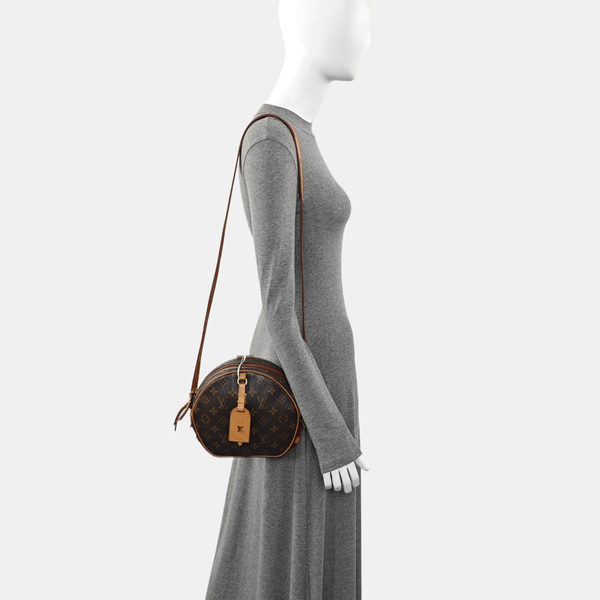 BOITE CHAPEAU MM Monogram Coated Canvas Brown