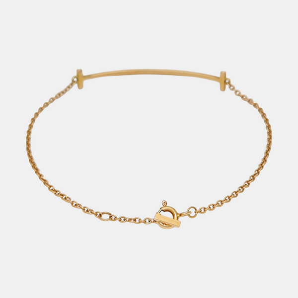 Tiffany T 18k Rose Gold Bracelet