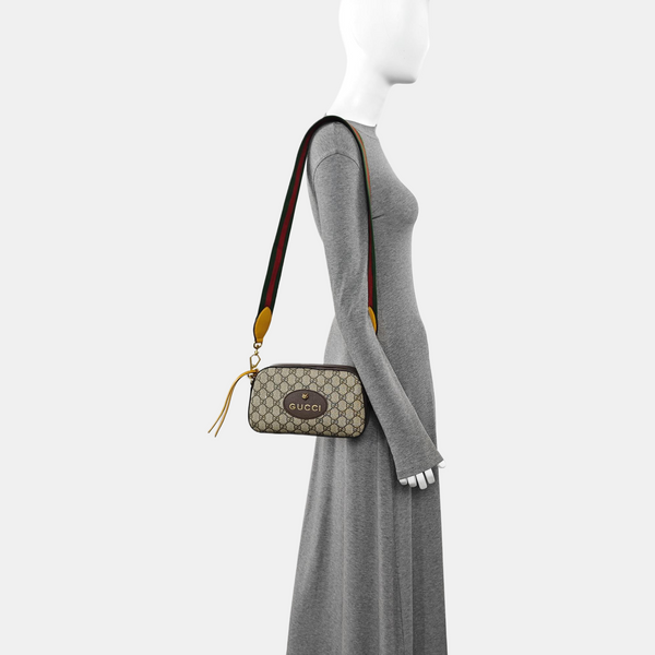 Neo Vintage Monogram Coated Canvas Beige