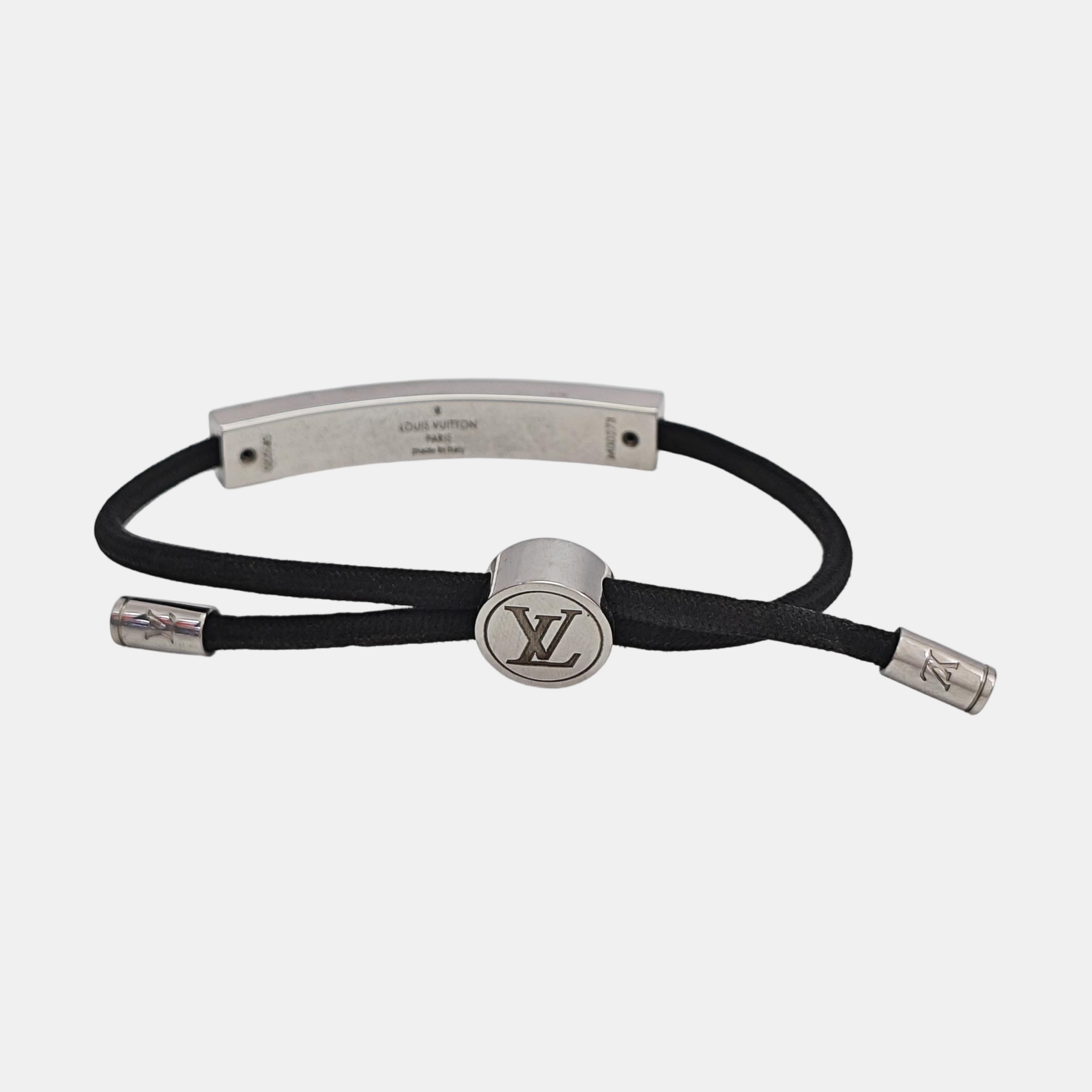 SPACE LV Metal Silver Bangle