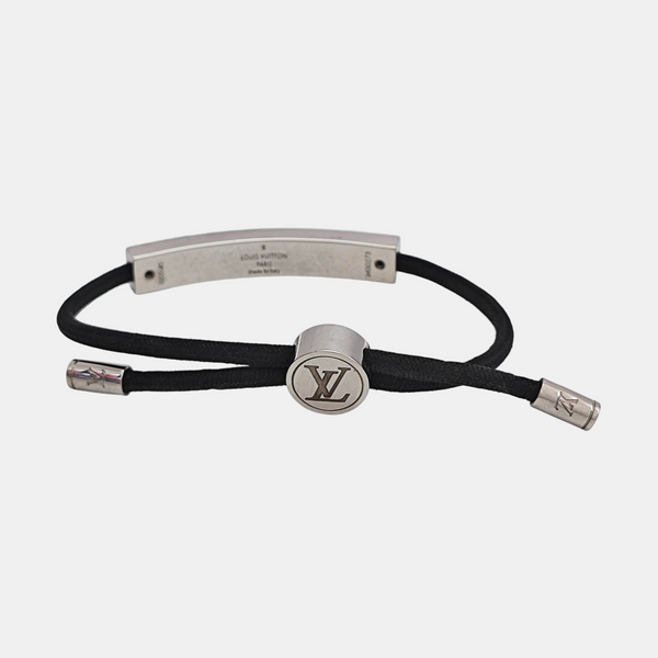 SPACE LV Metal Silver Bangle