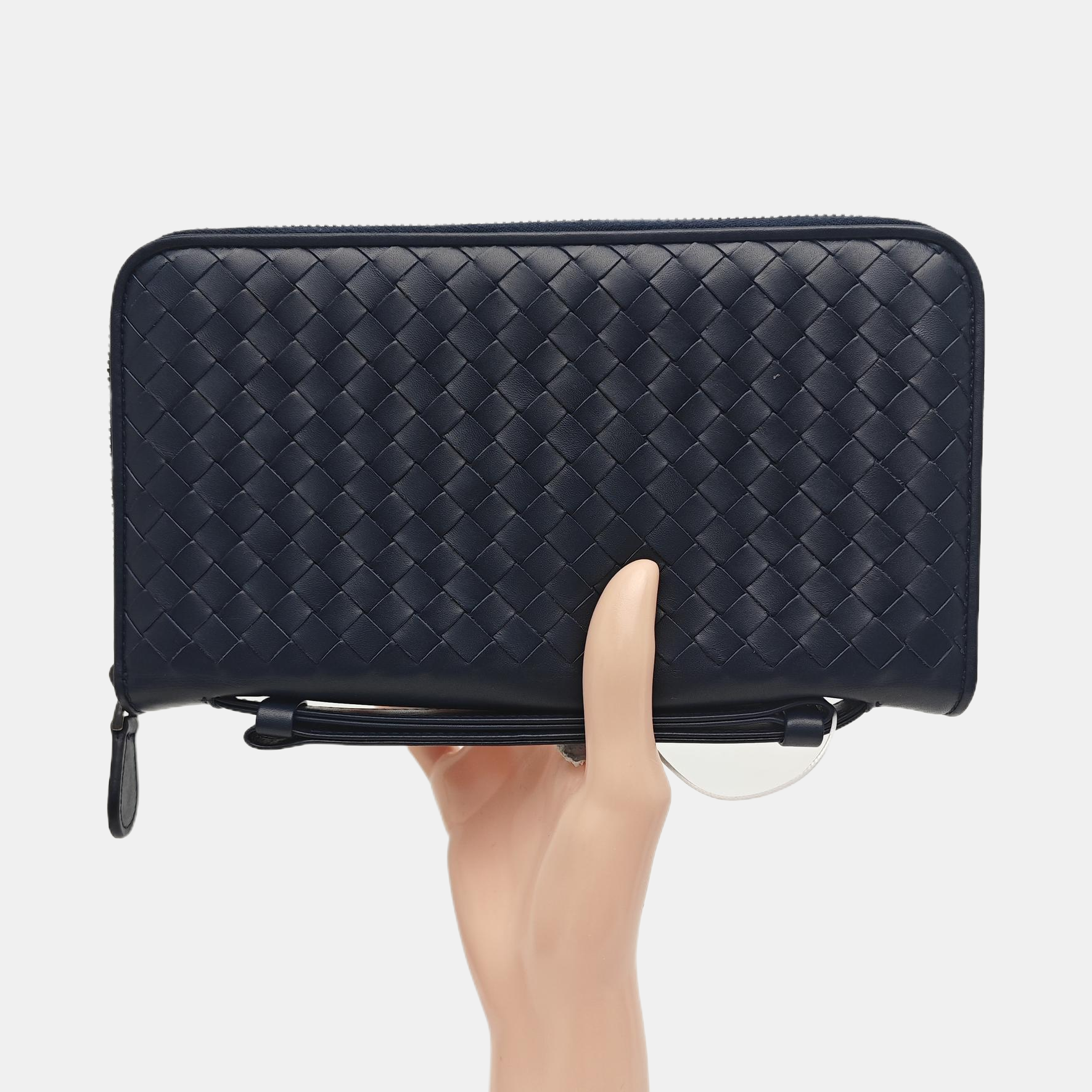 Calfskin Clutch Blue