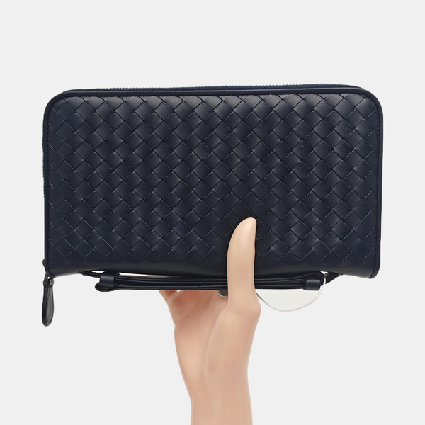 Calfskin Clutch Blue
