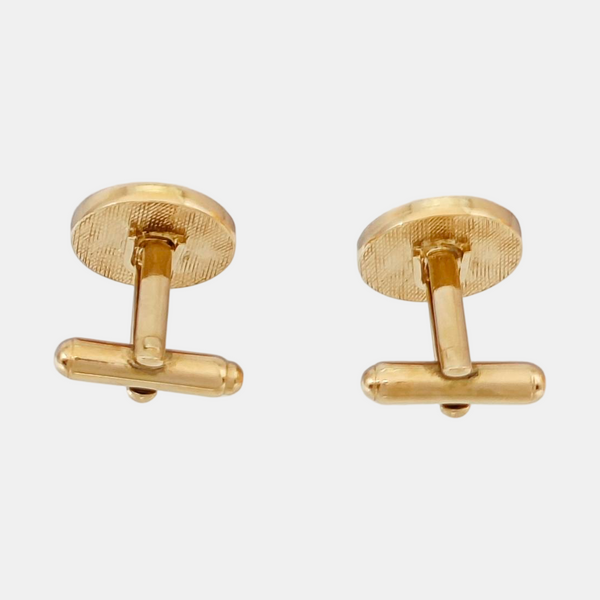 Metal Cufflink Gold