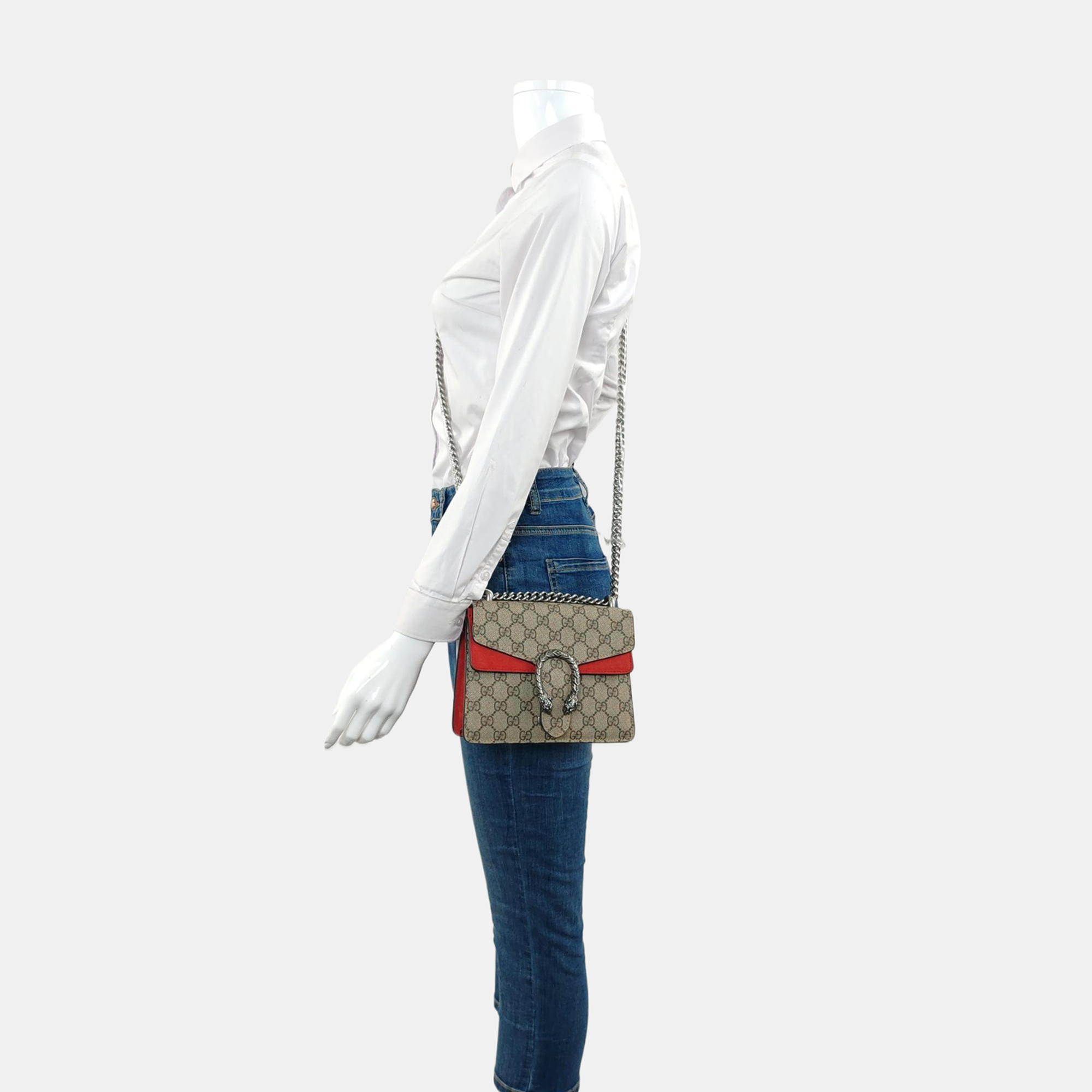 Authenticated pre-owned  Dionysus Mini Monogram Coated Canvas Beige - Shoulder Bag at Looply