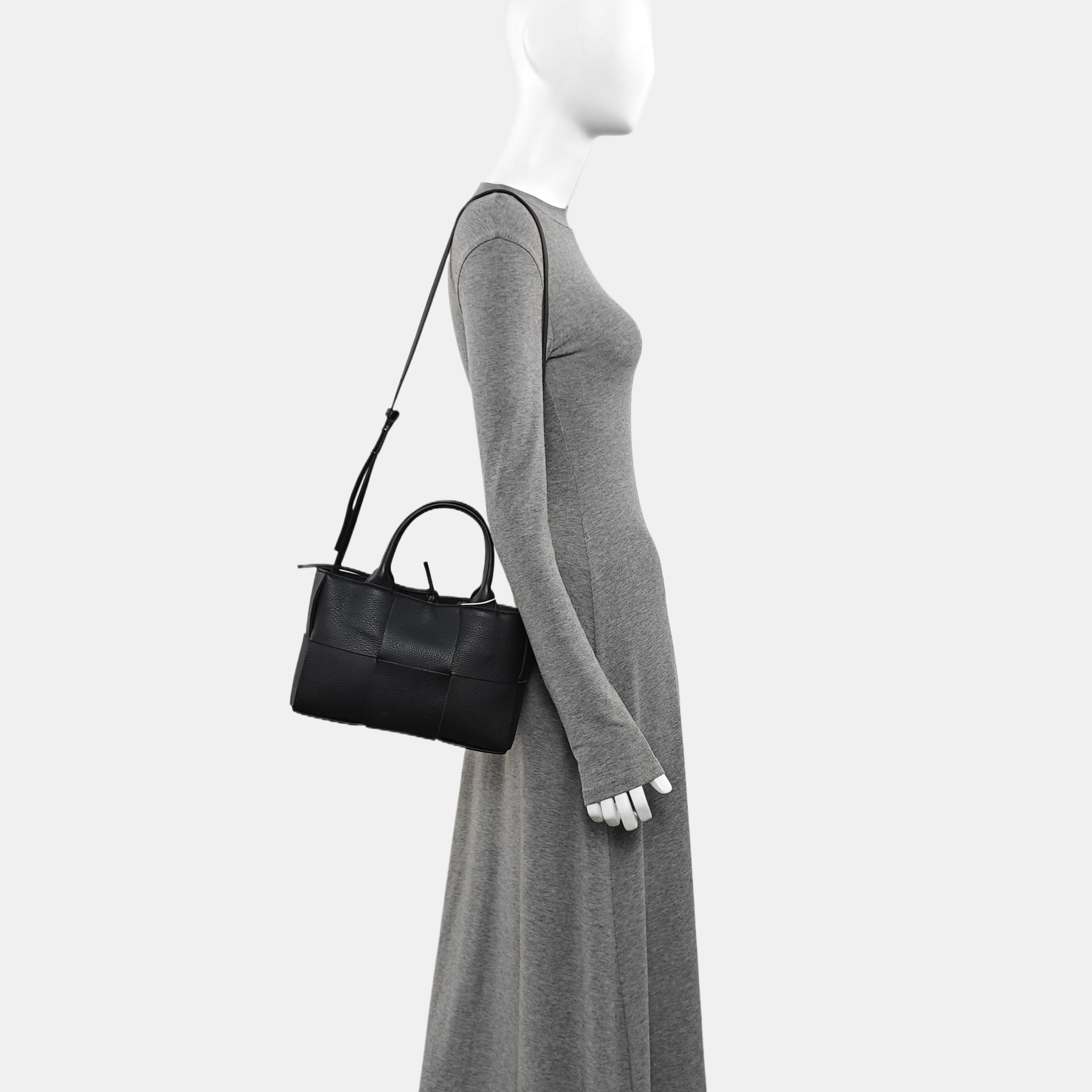 Calfskin Tote Bag Black
