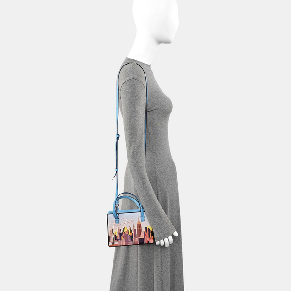 Calfskin Shoulder Bag Multicolor