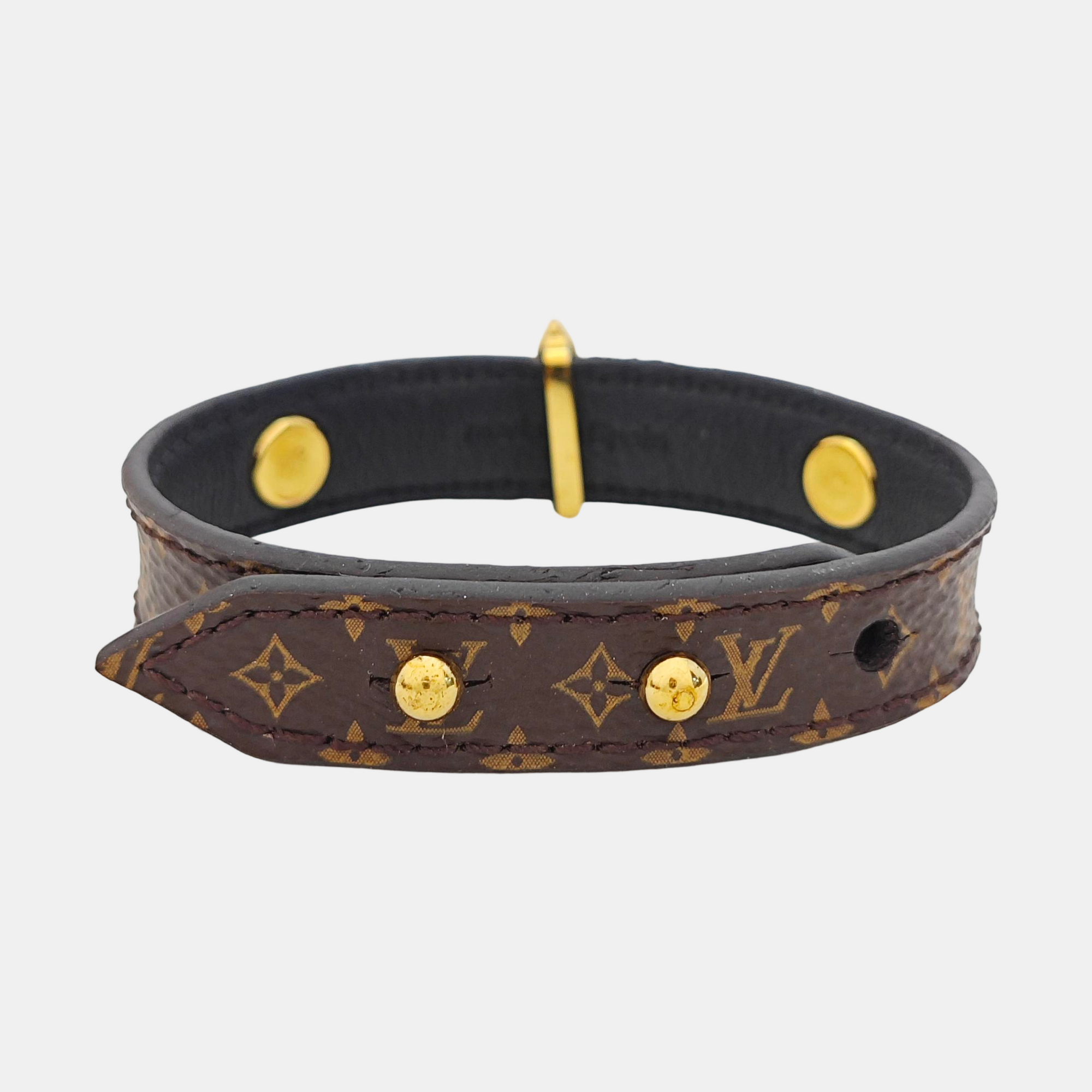 BLOOMING Coated Canvas Brown Bracelet