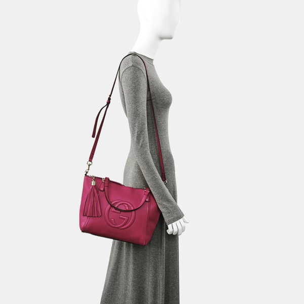 Soho Small Calfskin Red
