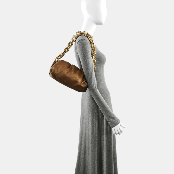 The Pouch Mini Calfskin Brown