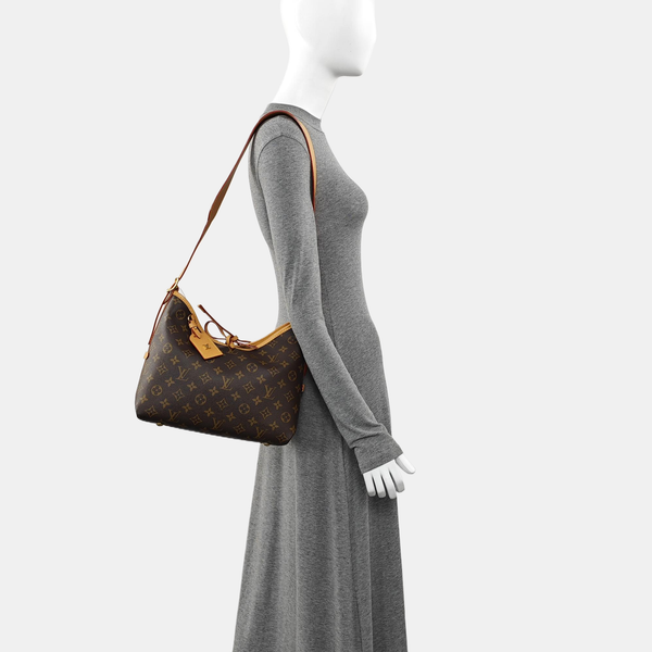CARRYALL PM Monogram Coated Canvas Brown