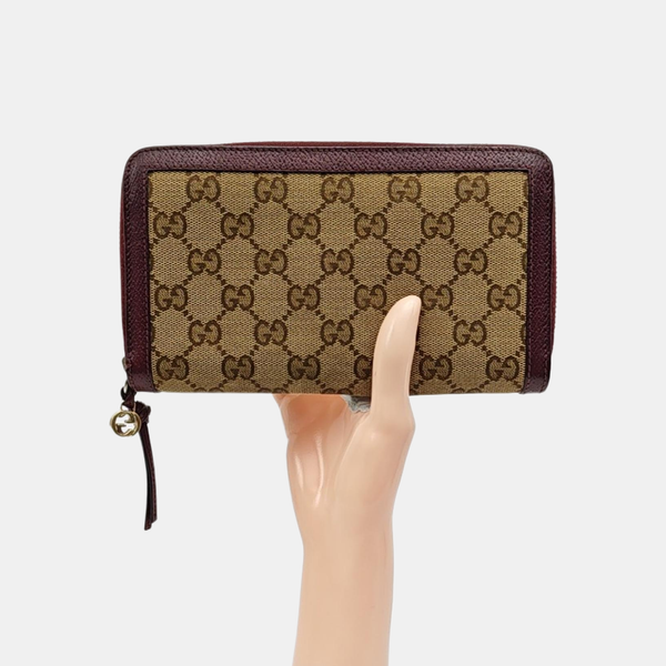 Bamboo 1947 Mini Monogram Canvas Brown Wallet