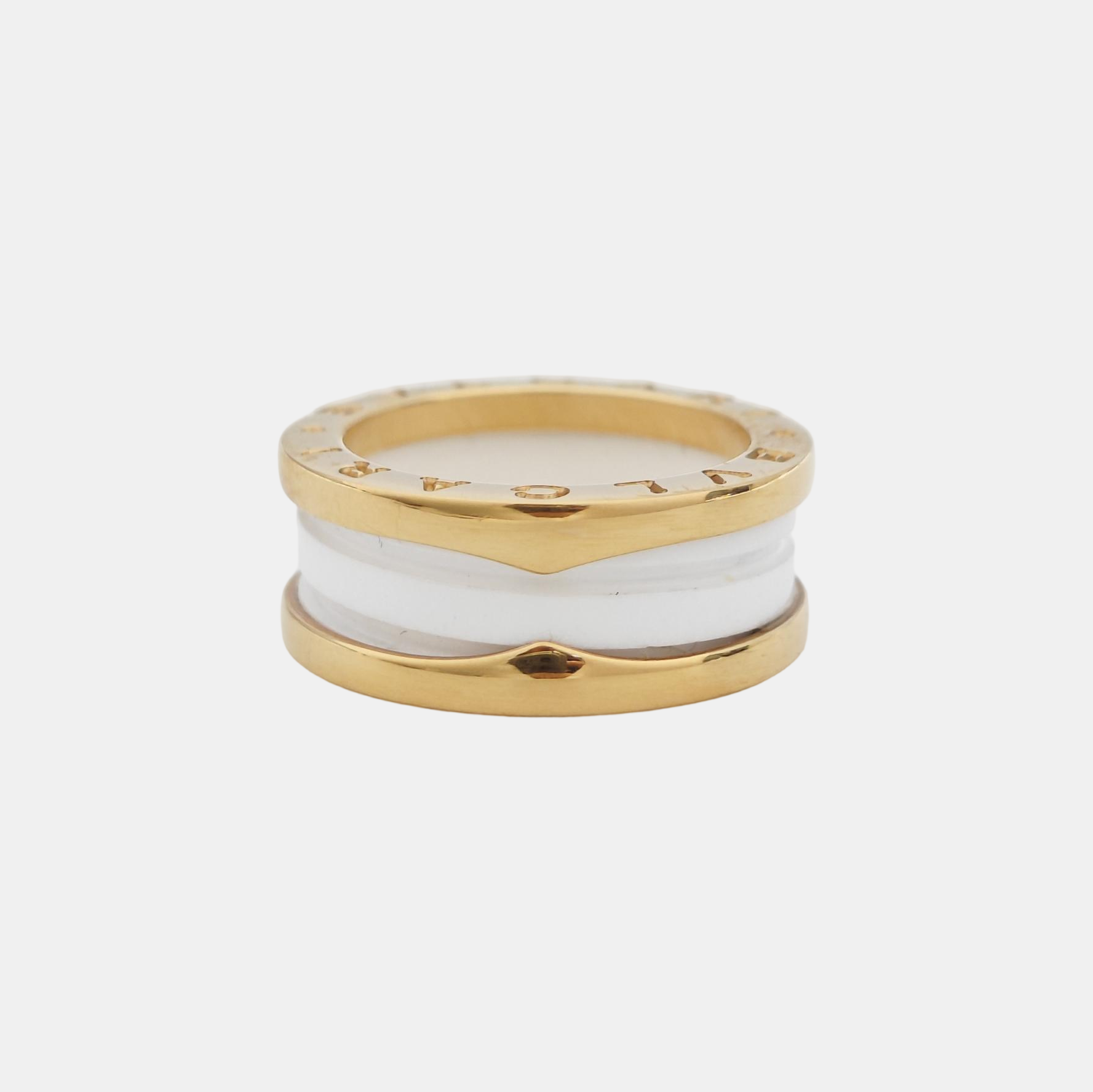 B.ZERO1 18k Rose Gold Ring EU 50