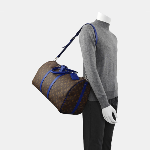 KEEPALL 50 Coated Canvas Brown