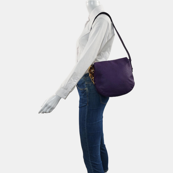 Canterbury Small Calfskin Purple