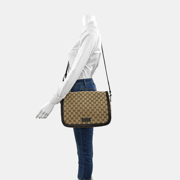 Guccissima Monogram Canvas Brown