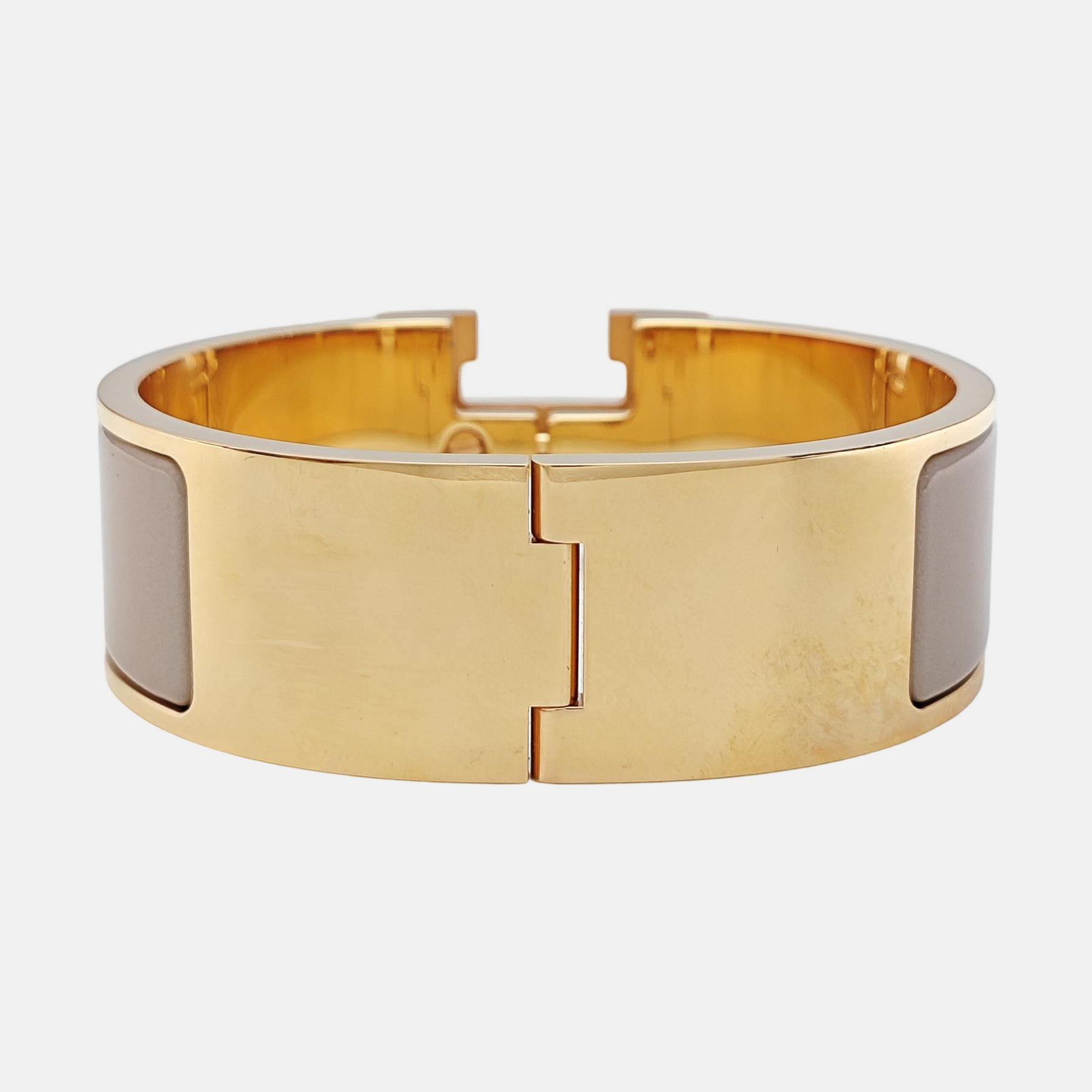 Clic Clac H Metal Rose Gold Bangle