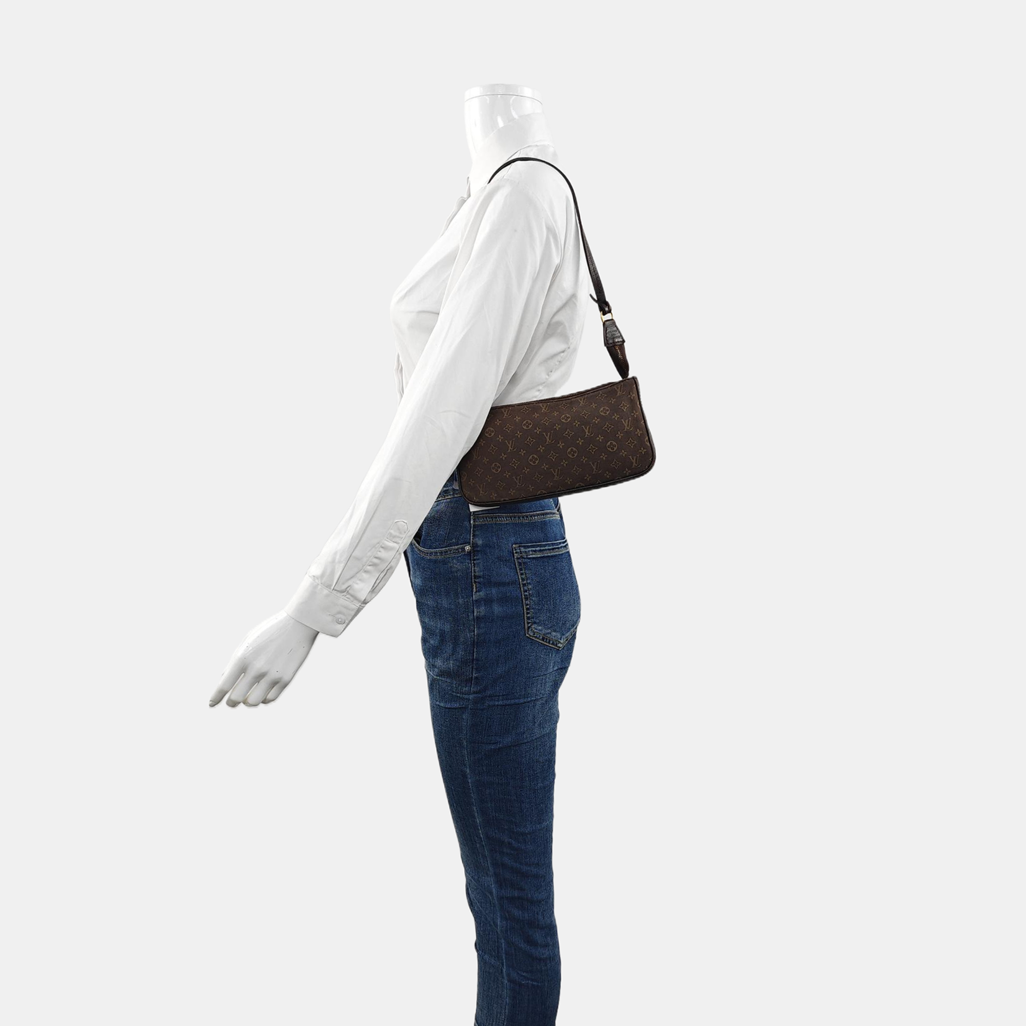 ACCESSOIRES Monogram Canvas Brown