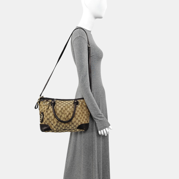 Sukey Monogram Canvas Brown