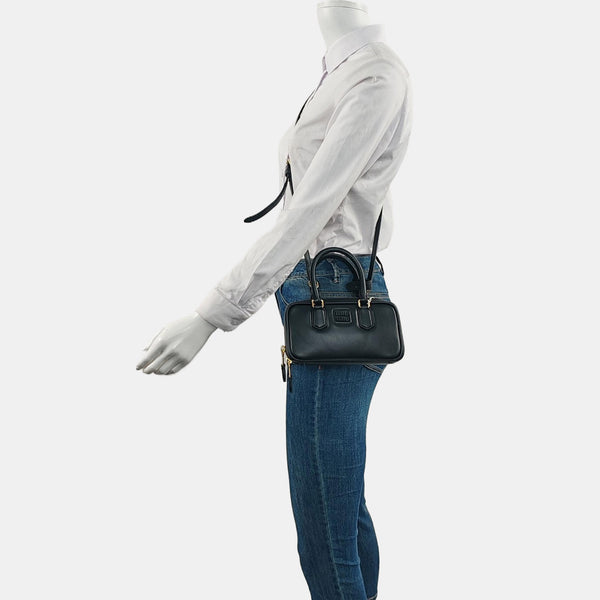 Arcadie Mini Calfskin Black