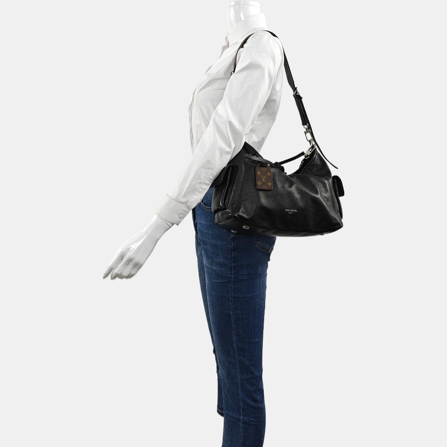 CARRYALL CARGO PM Monogram Lambskin Black