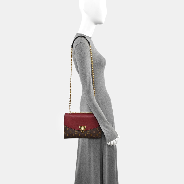 SAINT PLACIDE Monogram Coated Canvas Brown