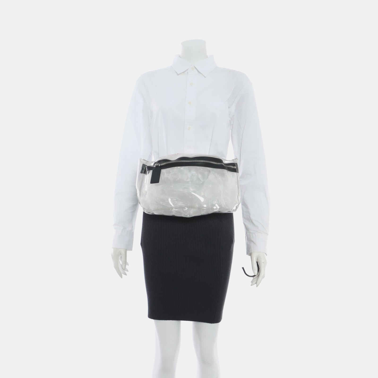 Plastic Belt Bag Clear